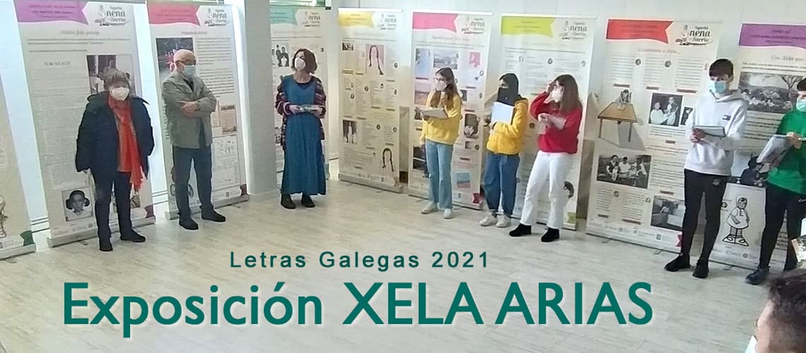 Exposición Letras Galegas 2021 Xela Arias Portada
